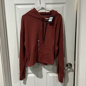 Under armour crop hoodie